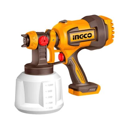 PISTOLA PARA PINTAR INALÁMBRICA INGCO 20V + ACCESORIOS