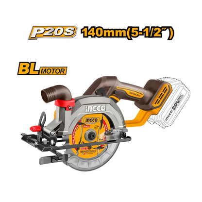 SIERRA CIRCULAR INGCO 20V / 140MM