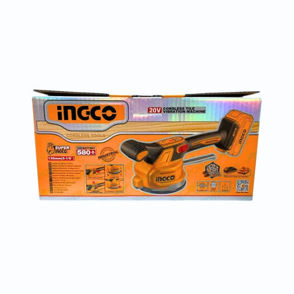 SOPAPA VIBRADORA INGCO 20V – 60 kg | NIVELADOR PARA CERÁMICA Y PORCELANATO