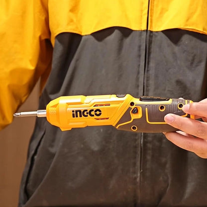 ATORNILLADOR INALÁMBRICO INGCO 4V + 24 PZ USB-C