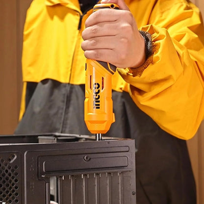 ATORNILLADOR INALÁMBRICO INGCO 4V + 24 PZ USB-C